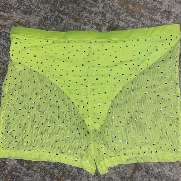 Nwot Icy Girl Rhinestone bikini shorts size 2X - Picture 7 of 7